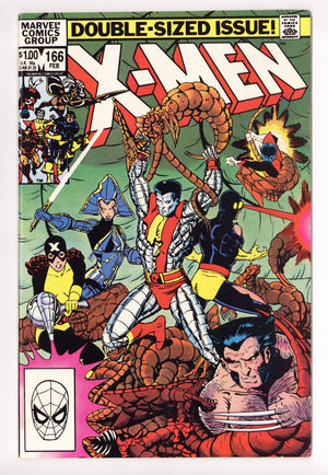 The Uncanny X-Men Vol 1 166 VF (8.0) (1983) 