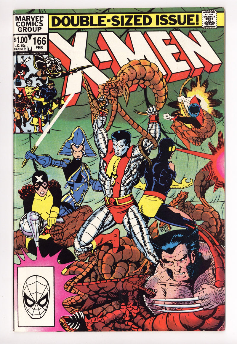 The Uncanny X-Men Vol 1 166 VF (8.0) (1983) 