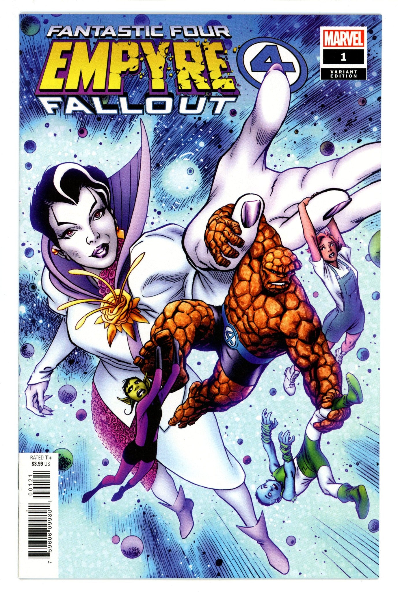 Empyre: Fallout Fantastic Four 1 High Grade (2020) Davis Variant 