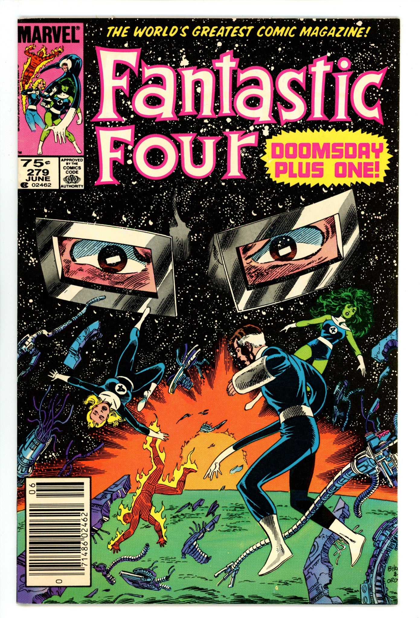 Fantastic Four Vol 1 279 VF (8.0) (1985) Canadian Price Variant 