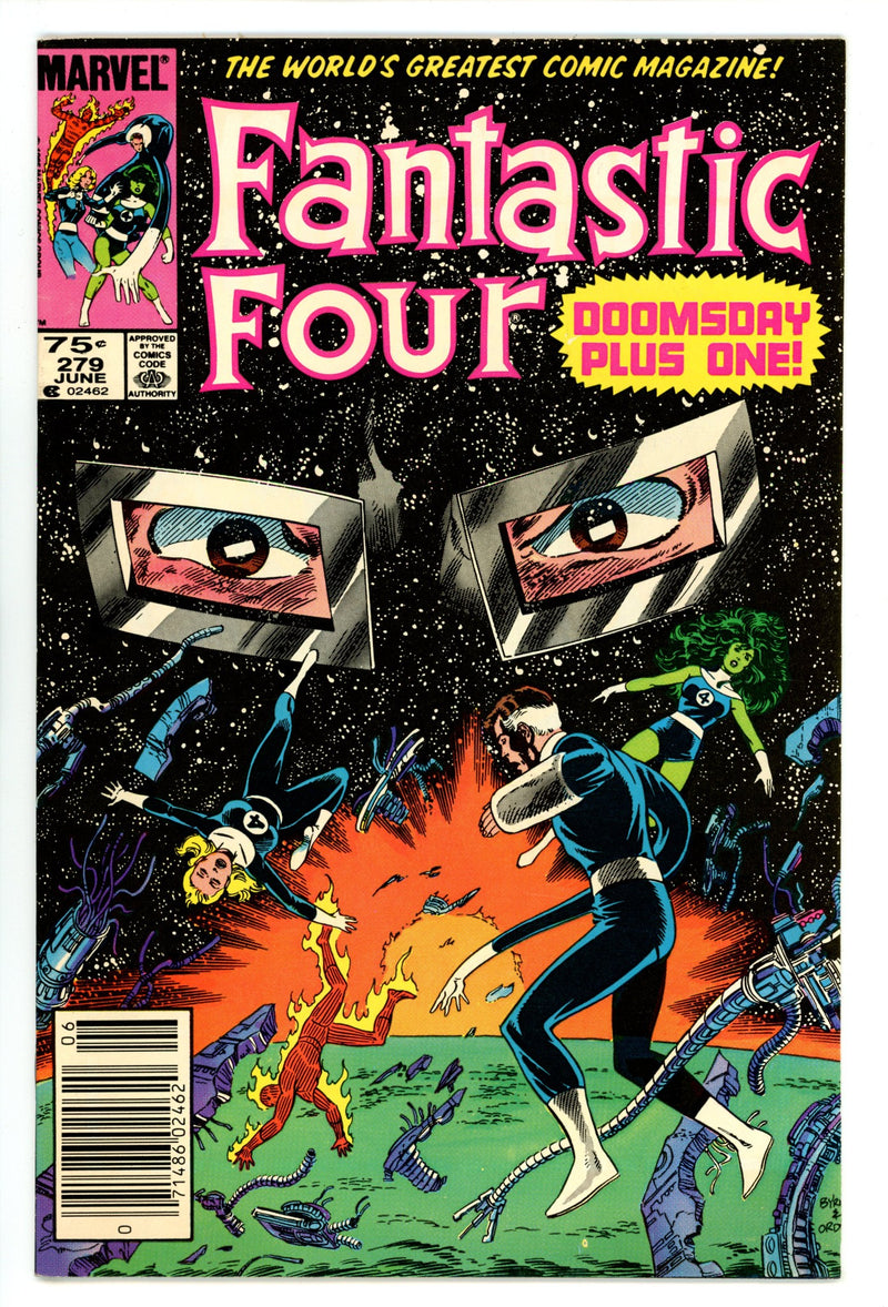 Fantastic Four Vol 1 279 VF (8.0) (1985) Canadian Price Variant 