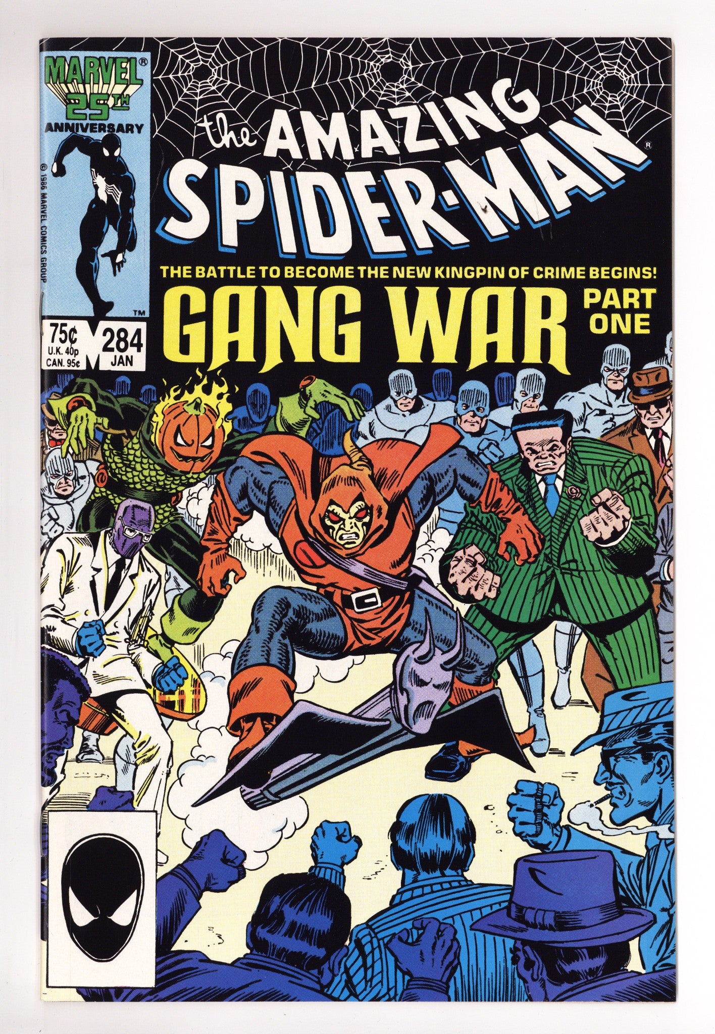 The Amazing Spider-Man Vol 1 284 NM- (9.2) (1987) 