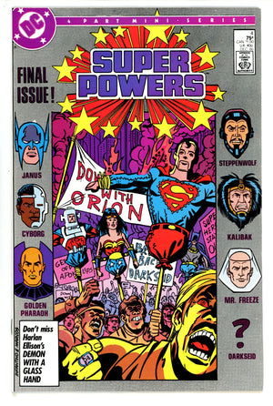 Super Powers Vol 3 4 (1986)