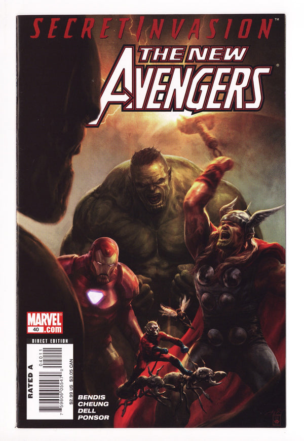 New Avengers Vol 1 40 VF+ (8.5) (2008)