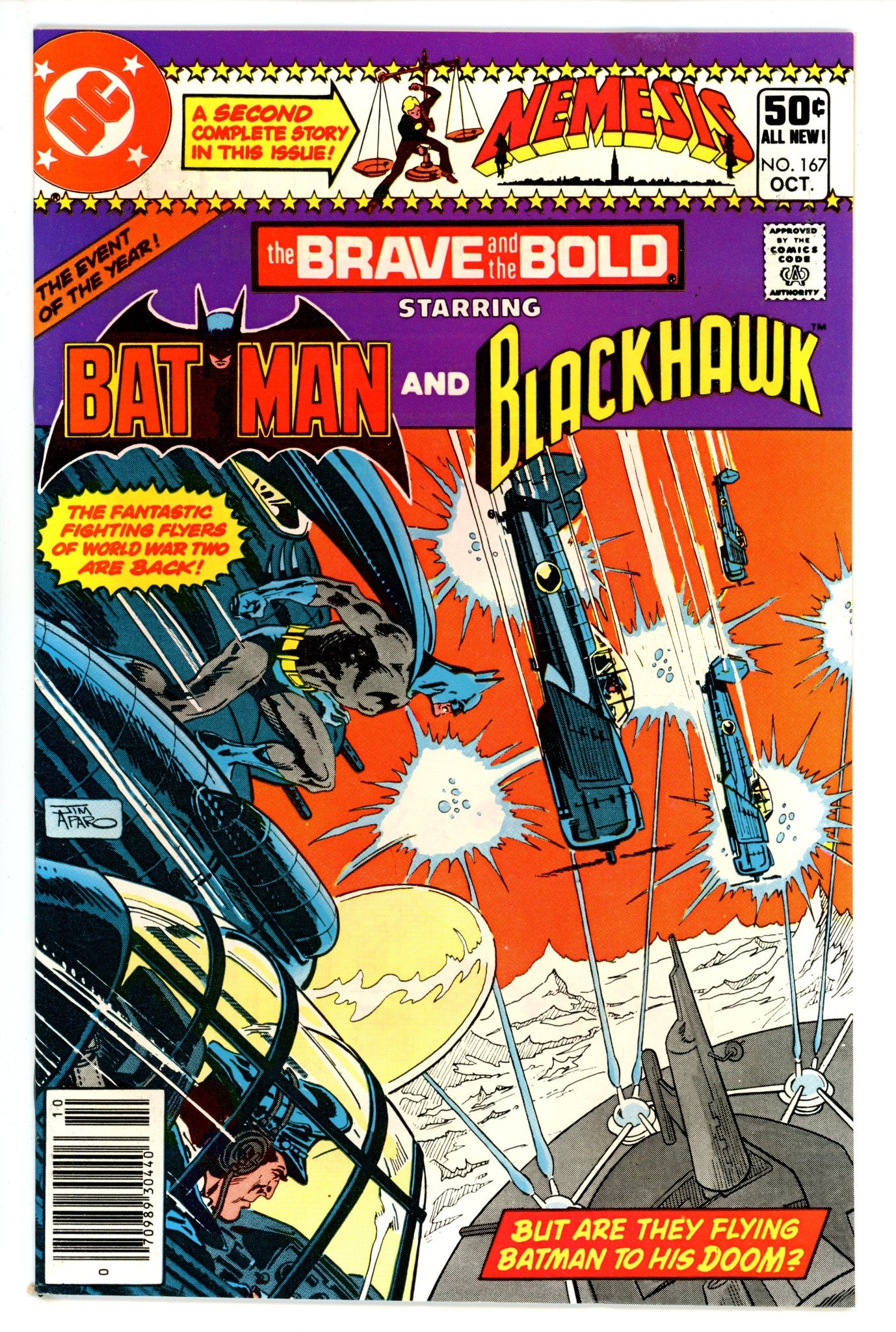 The Brave and the Bold Vol 1 167 Newsstand (1980)
