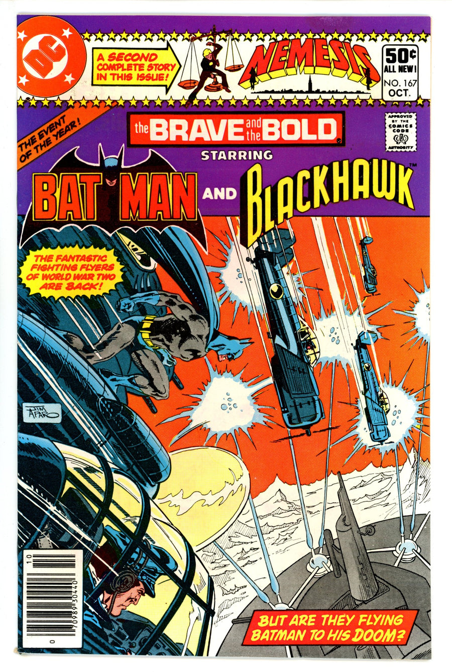 The Brave and the Bold Vol 1 167 Newsstand (1980)