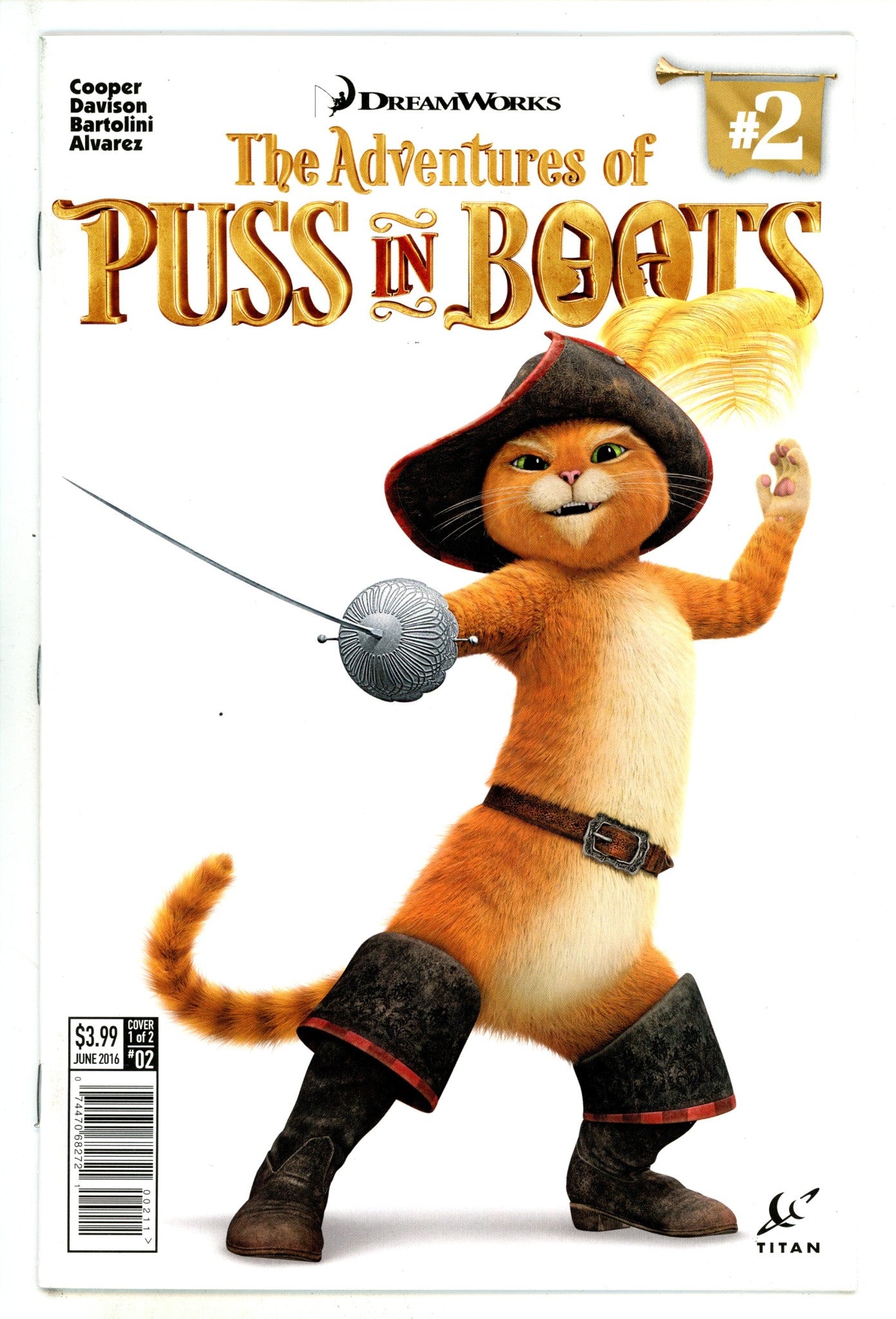 The Adventures of Puss in Boots 2 High Grade (2016) 