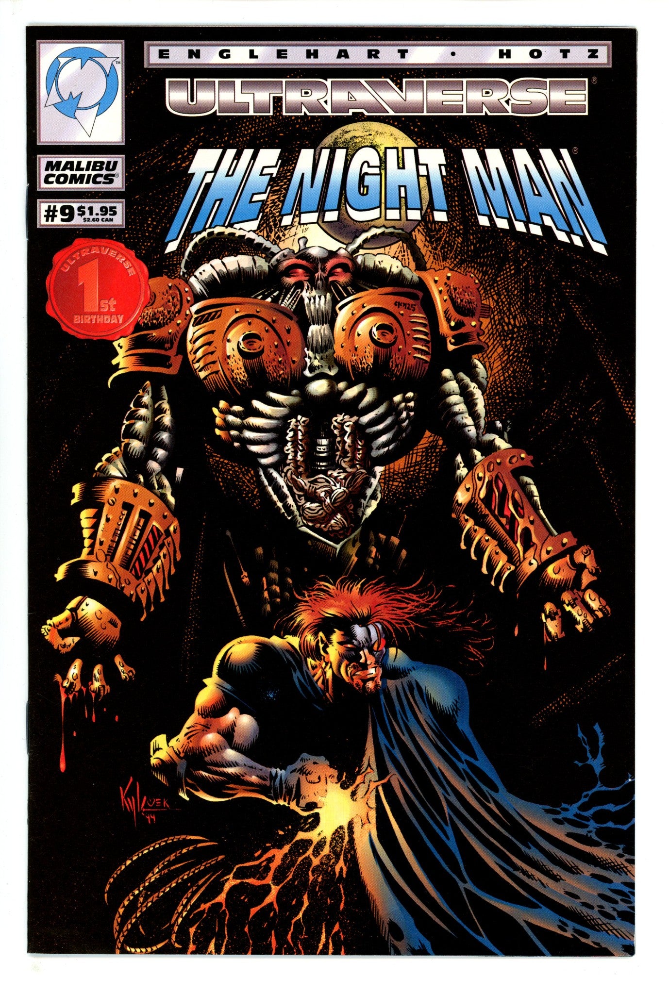 Night Man Vol 1 9 (1994)