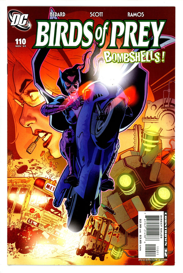 Birds of Prey Vol 1 110 High Grade (2007)