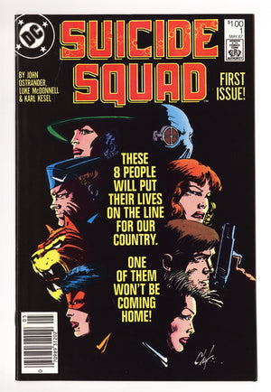 Suicide Squad Vol 1 1 VF+ (8.5) (1987) Canadian Price Variant