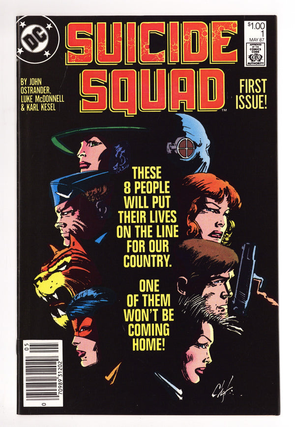 Suicide Squad Vol 1 1 VF+ (8.5) (1987) Canadian Price Variant