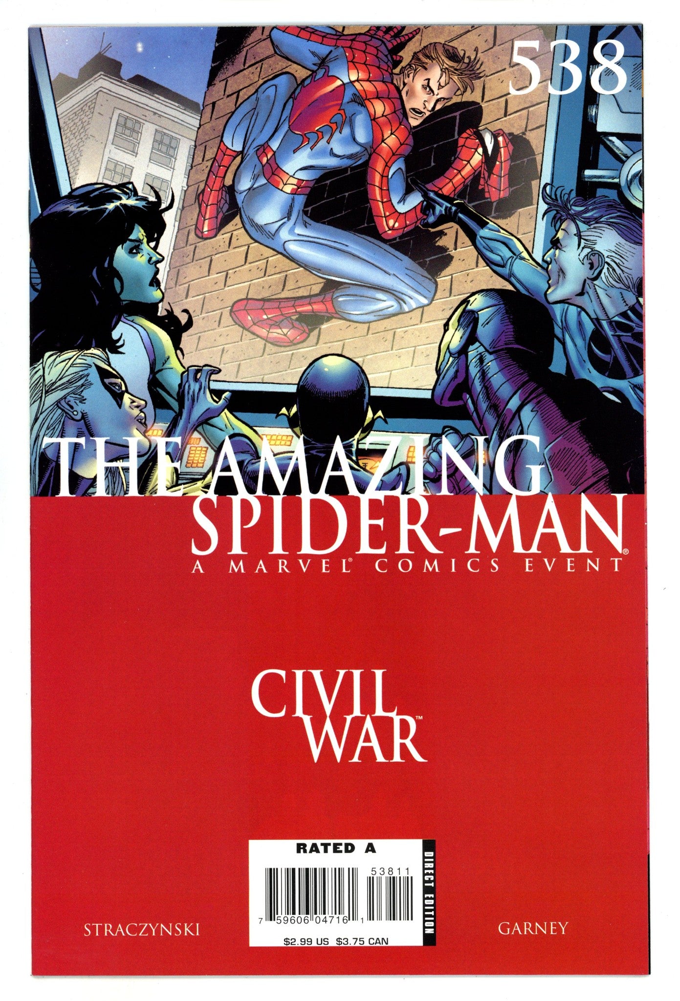 The Amazing Spider-Man Vol 2 538 High Grade (2007) 