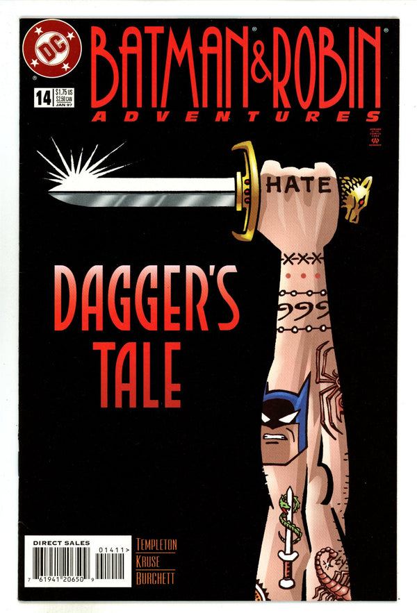 The Batman and Robin Adventures 14 Mid Grade (1997)