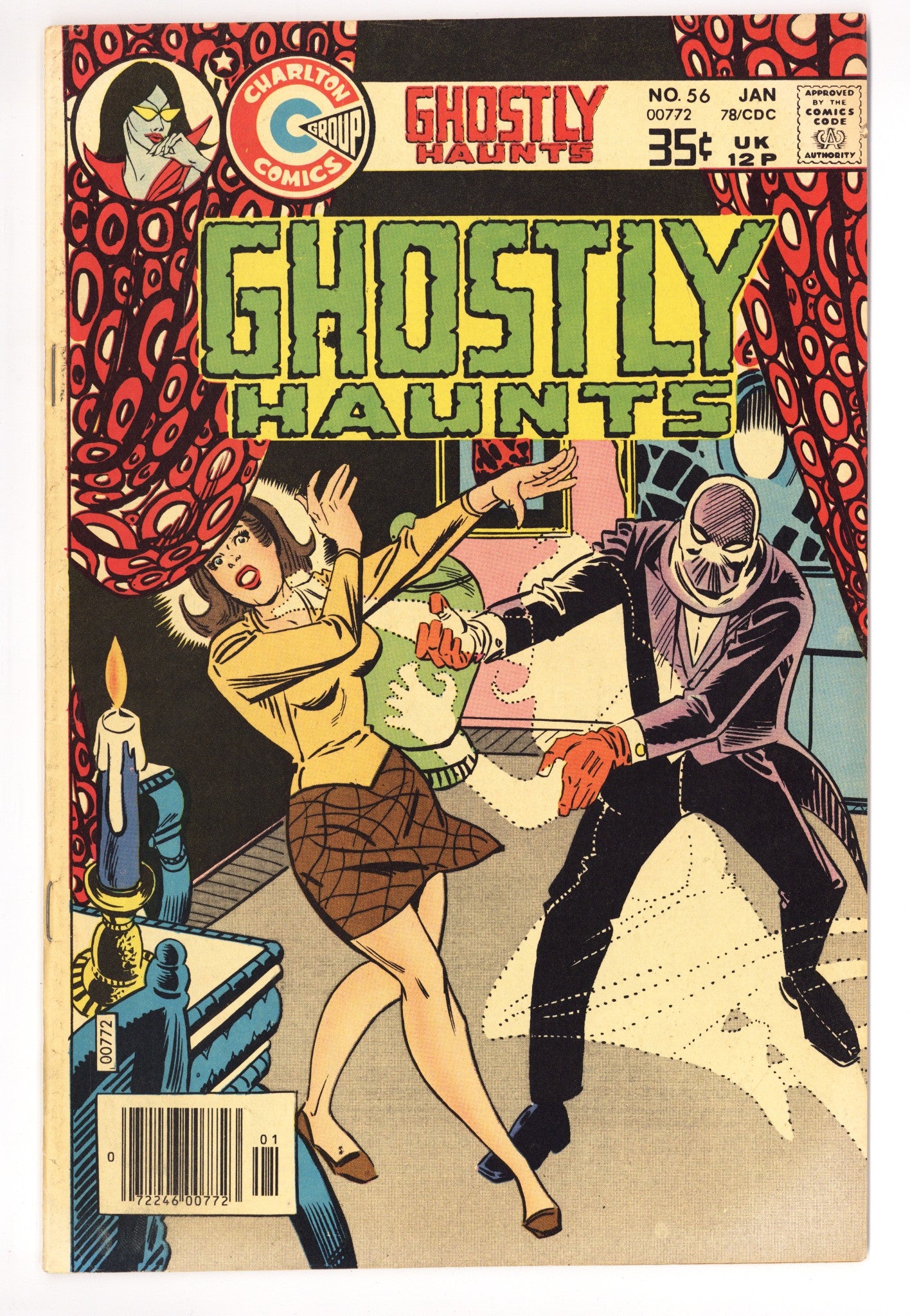 Ghostly Haunts 56 Mid Grade (1978) 