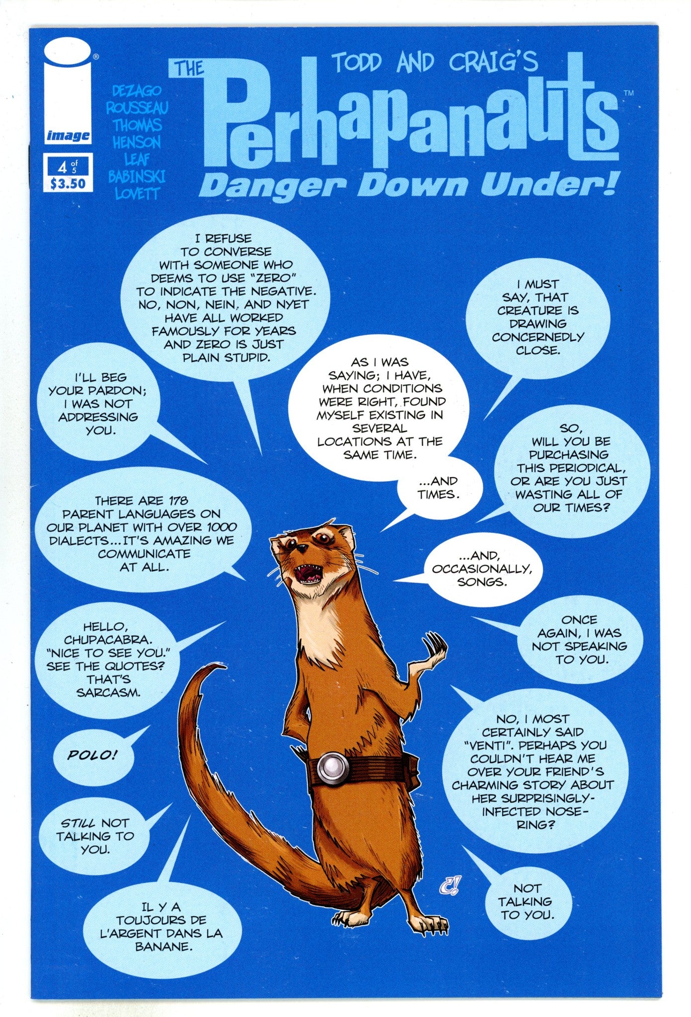 The Perhapanauts: Danger Down Under 4 High Grade (2013) 
