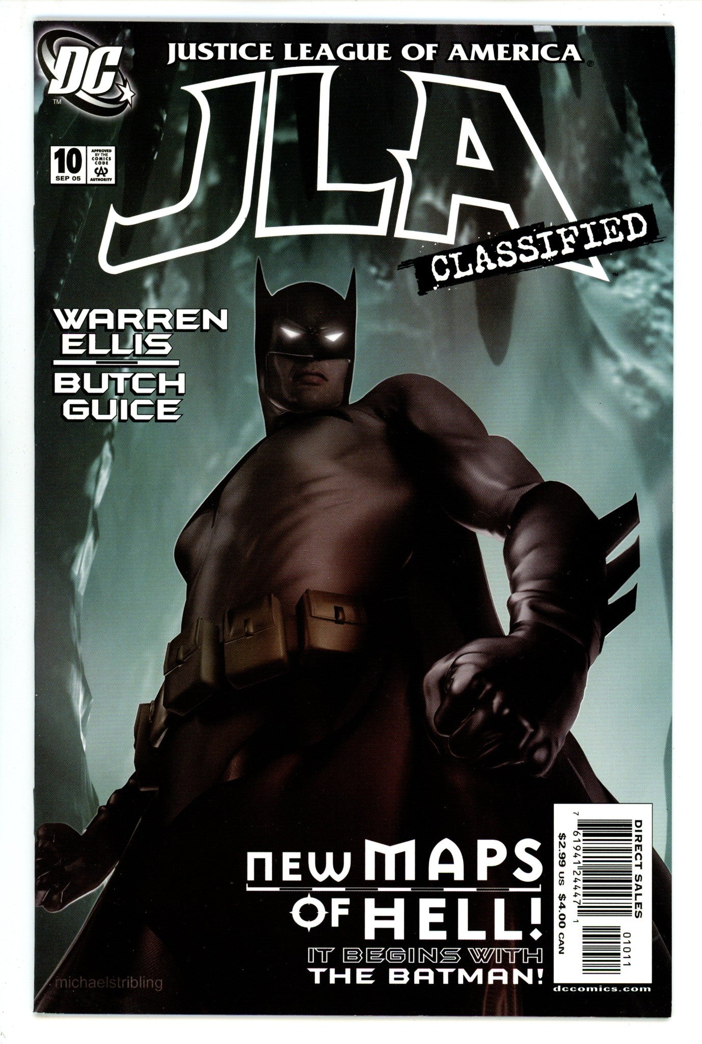 JLA: Classified  10  High Grade  (2005)   