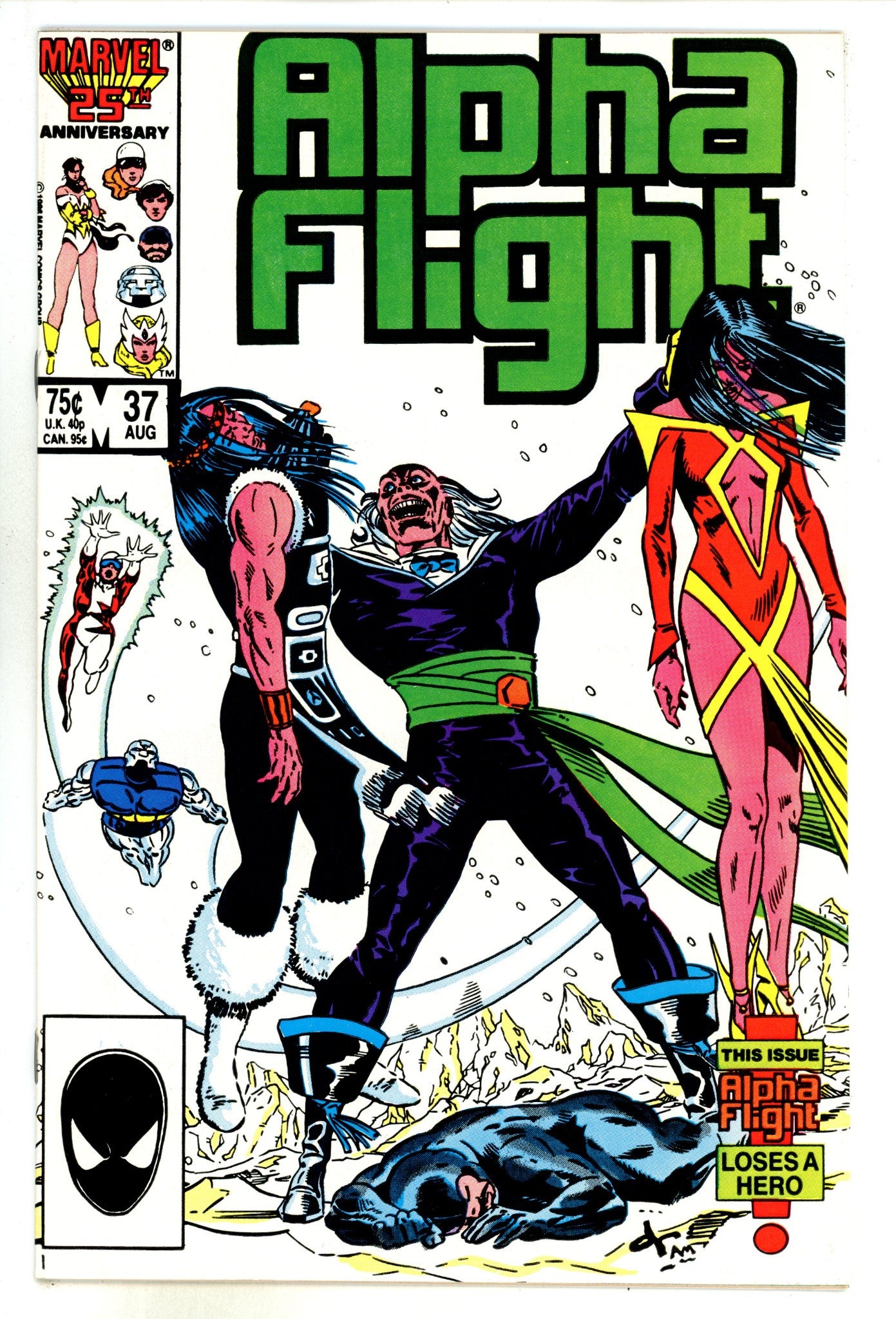Alpha Flight Vol 1 37 High Grade (1986) 