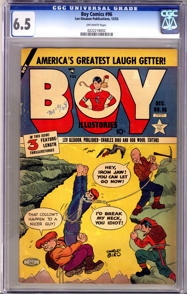 Boy Comics 96 CGC 6.5 (1953)