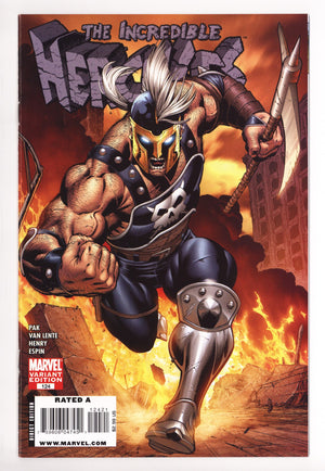 Incredible Hercules 124 High Grade (2009) McGuinness Variant