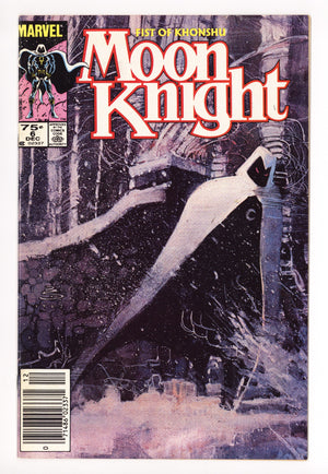 Moon Knight Vol 2 6 Mid Grade (1985) Canadian Price Variant