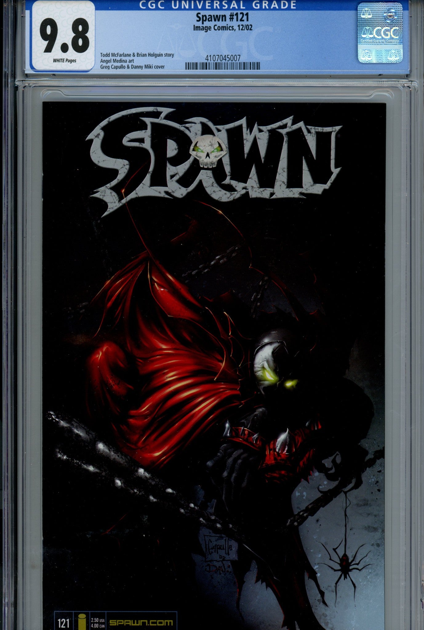 Spawn 121 CGC 9.8 (NM/M) (2002) 