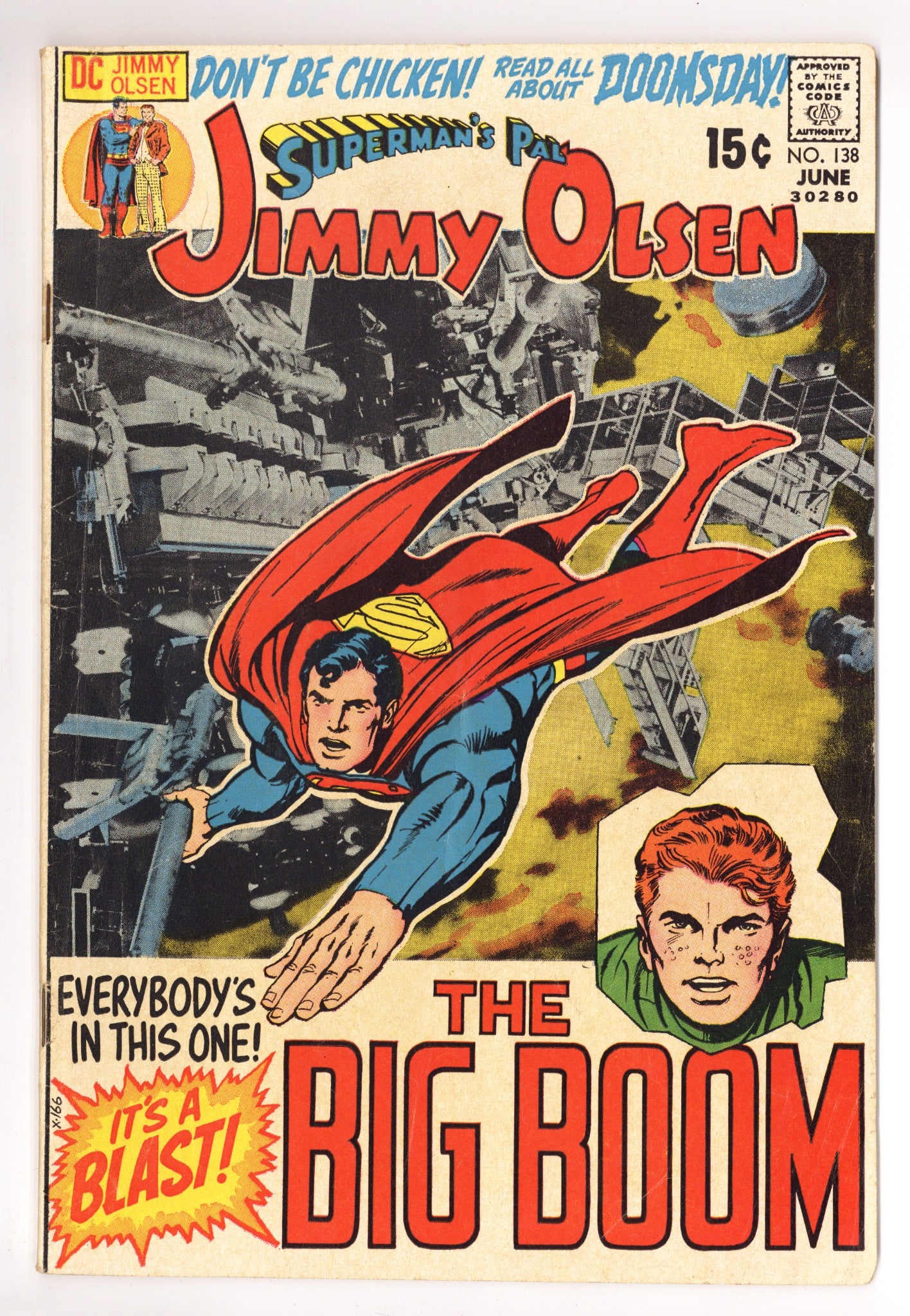 Superman's Pal, Jimmy Olsen 138 GD/VG (3.0) (1971) 