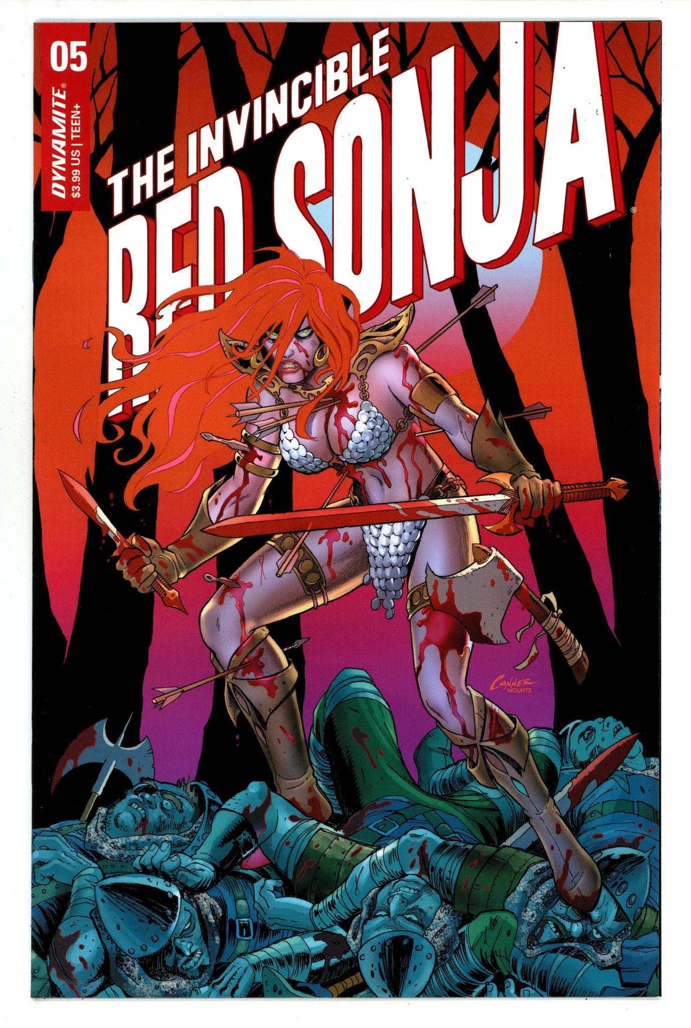 The Invincible Red Sonja 5 High Grade (2021) 