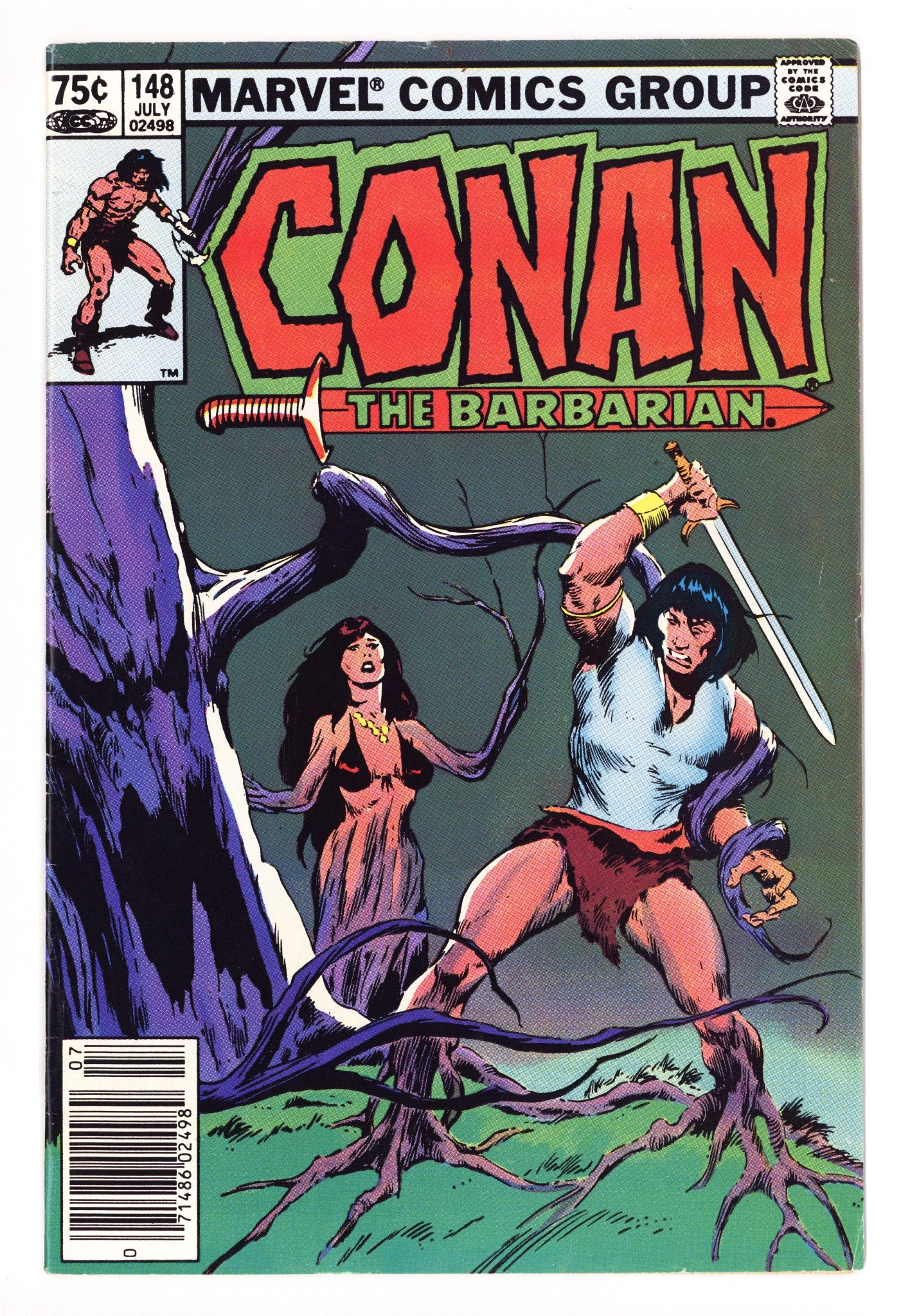 Conan the Barbarian Vol 1 148 Mid Grade (1983) Canadian Price Variant 