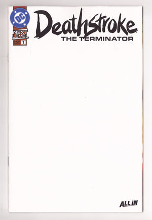 Deathstroke The Terminator Vol 2 1 Blank Variant (2026)