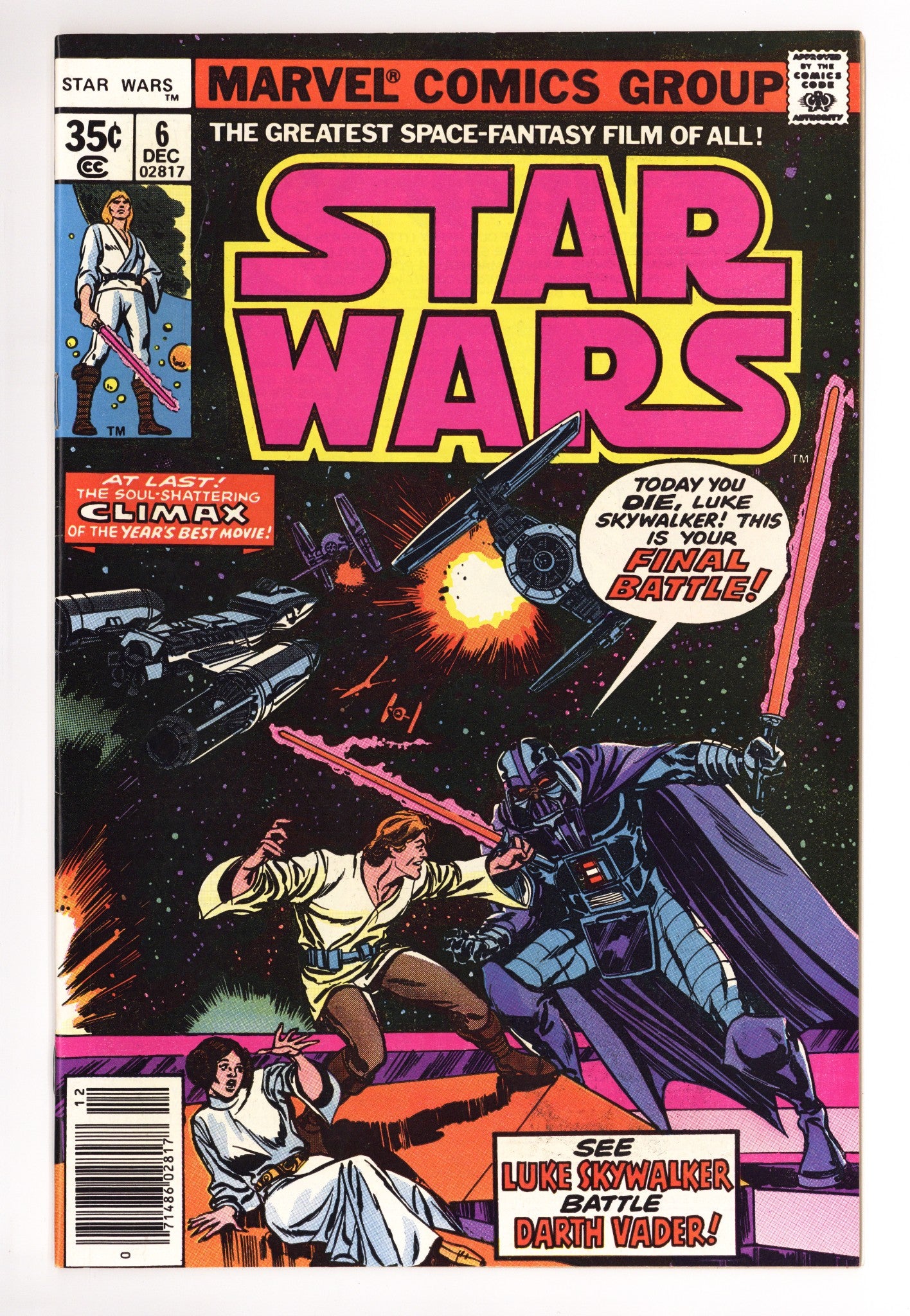 Star Wars Vol 1 6 VF/NM (9.0) (1977) 