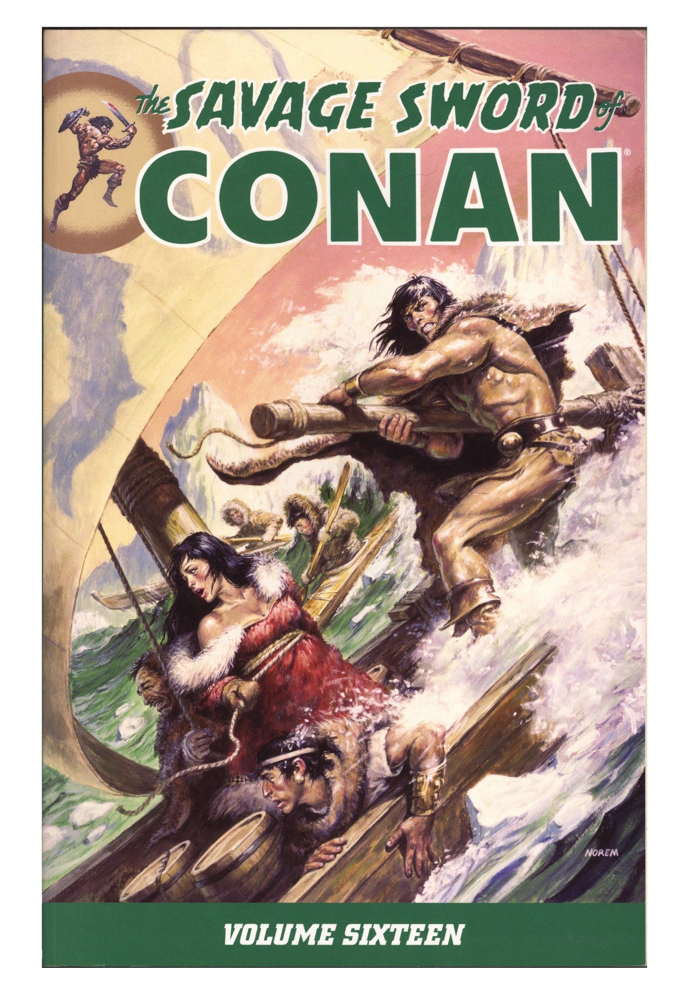 Savage Sword of Conan TPB Vol 16   Mid Grade   (2014)        