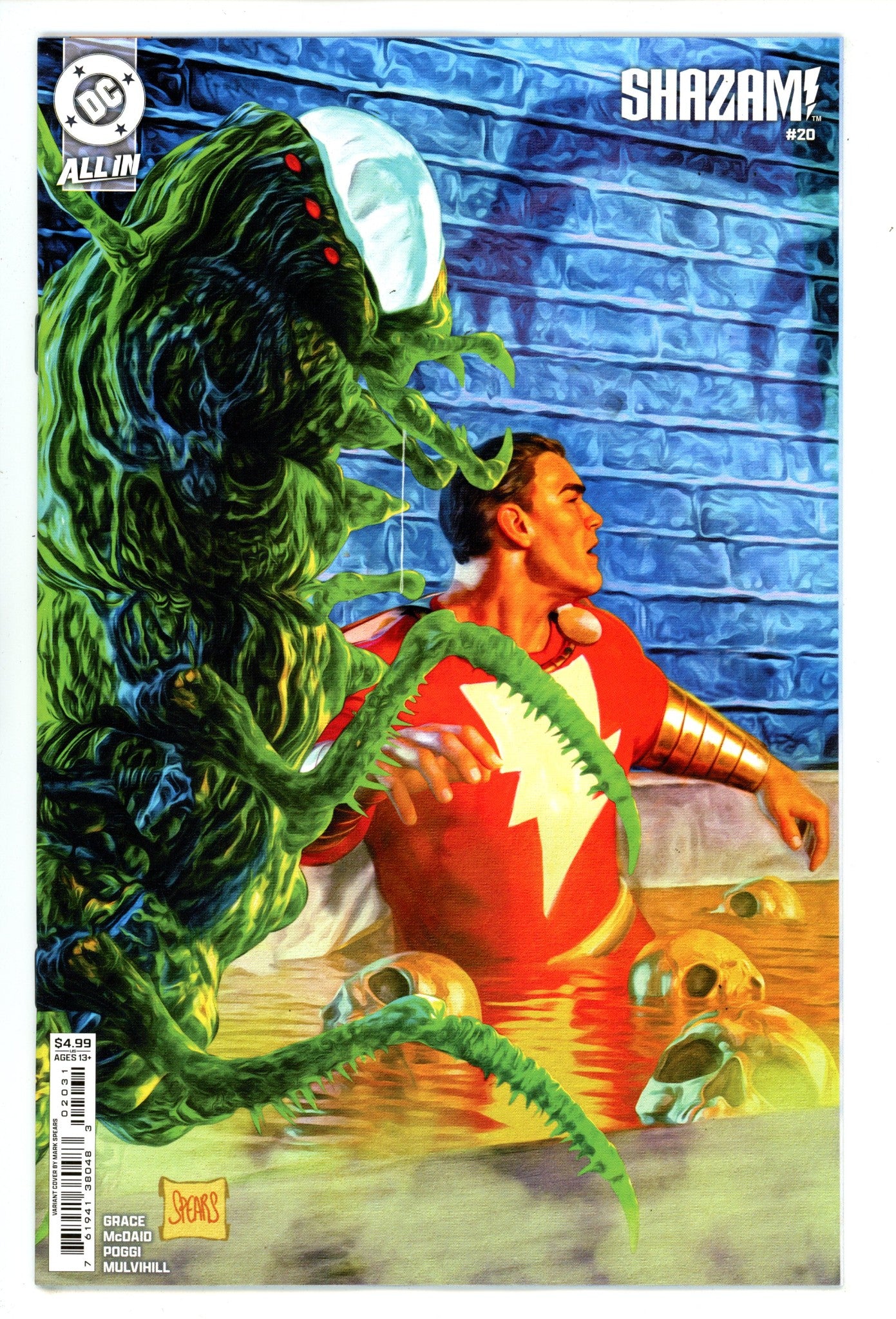 Shazam Vol 4 20 Spears Variant (2025)