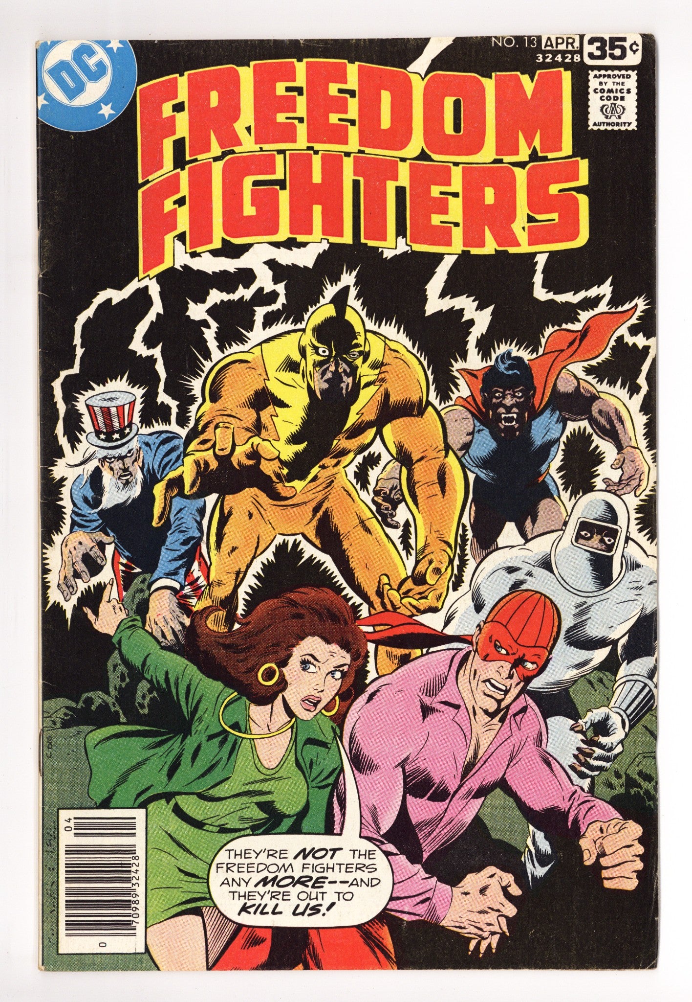 Freedom Fighters Vol 1 13 Mid Grade (1978) 