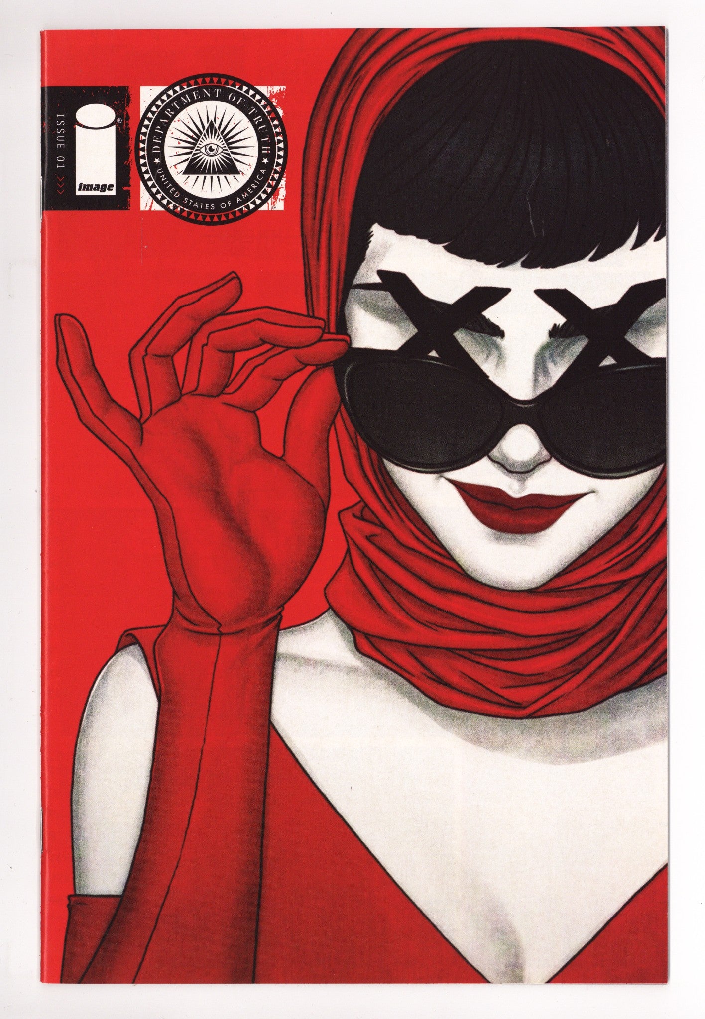 The Department of Truth   1  VF/NM (9.0)   (2020) Frison     Variant  