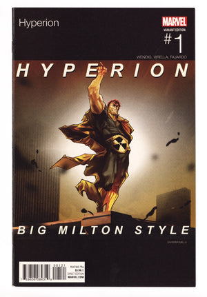 Hyperion Vol 1 1 NM- (9.2) (2016) Mills Hip-Hop Variant