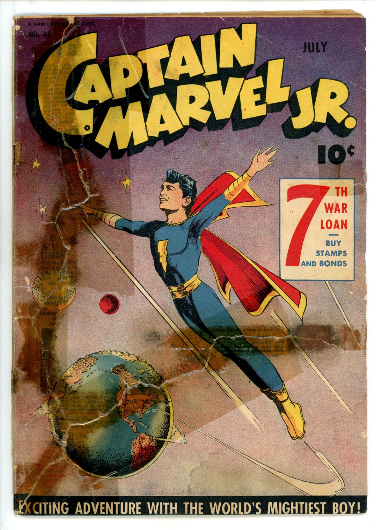 Captain Marvel Jr. 31 PR (0.5) (1945) 