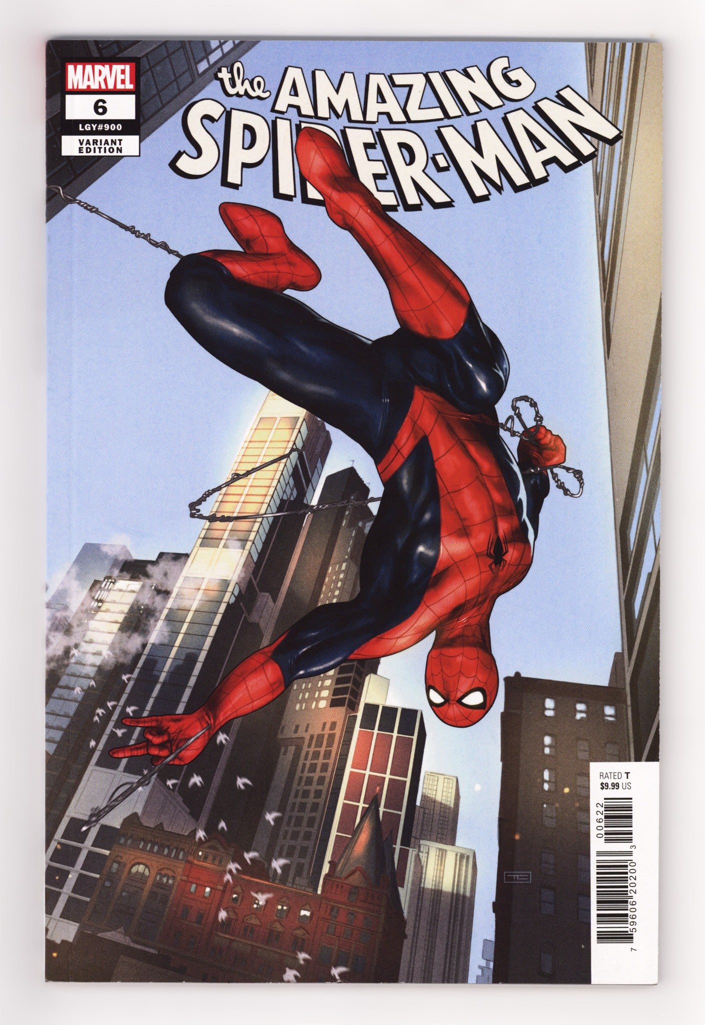 The Amazing Spider-Man Vol 6 6 (900) High Grade (2022) Clarke Variant 