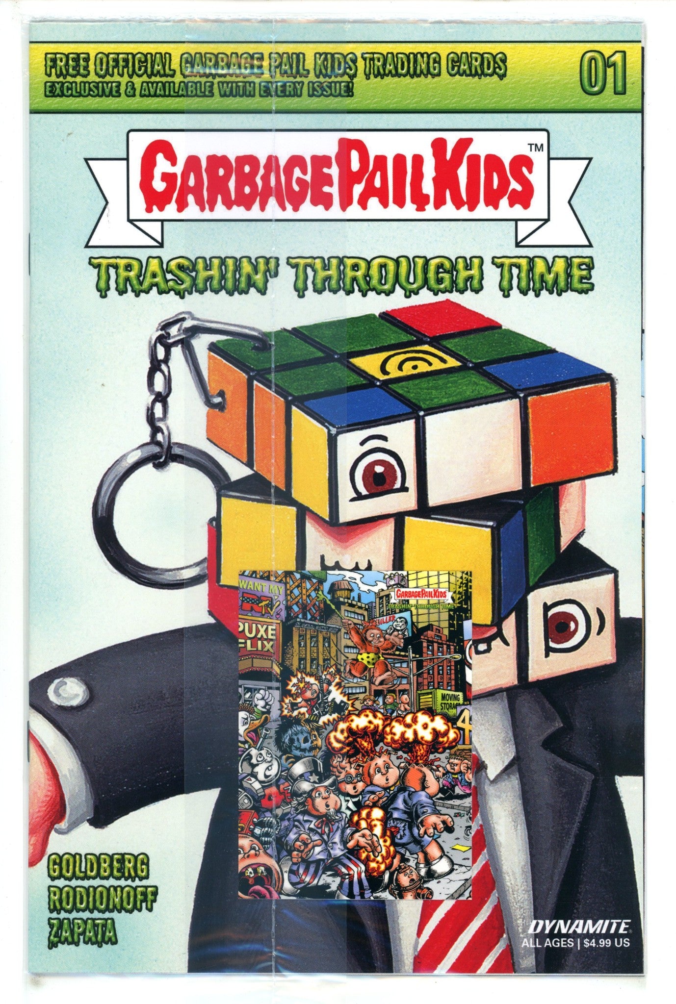 Garbage Pail Kids Through Time 1 Classic Trading Card Variant (2023)