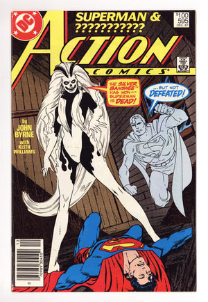 Action Comics Vol 1 595 VF- (7.5) (1987) Canadian Price Variant