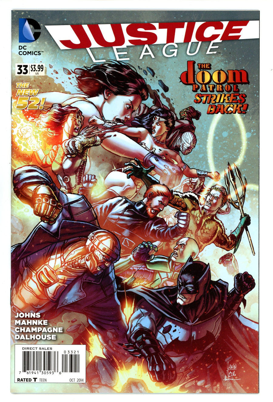 Justice League Vol 1 33 High Grade (2014) Janin Incentive Variant 
