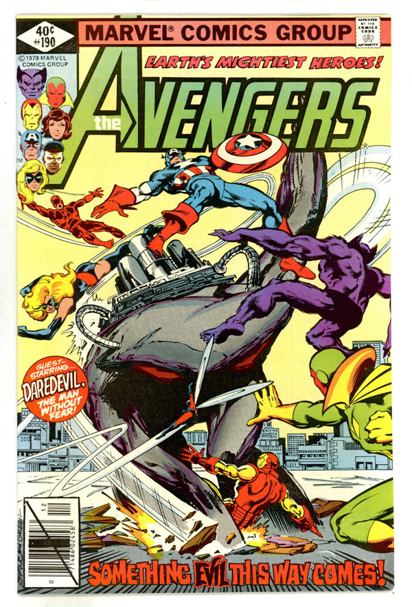 The Avengers Vol 1 190 VF (8.0) (1979)