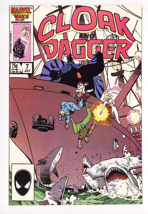 Cloak and Dagger Vol 2 7 Mid Grade (1986)
