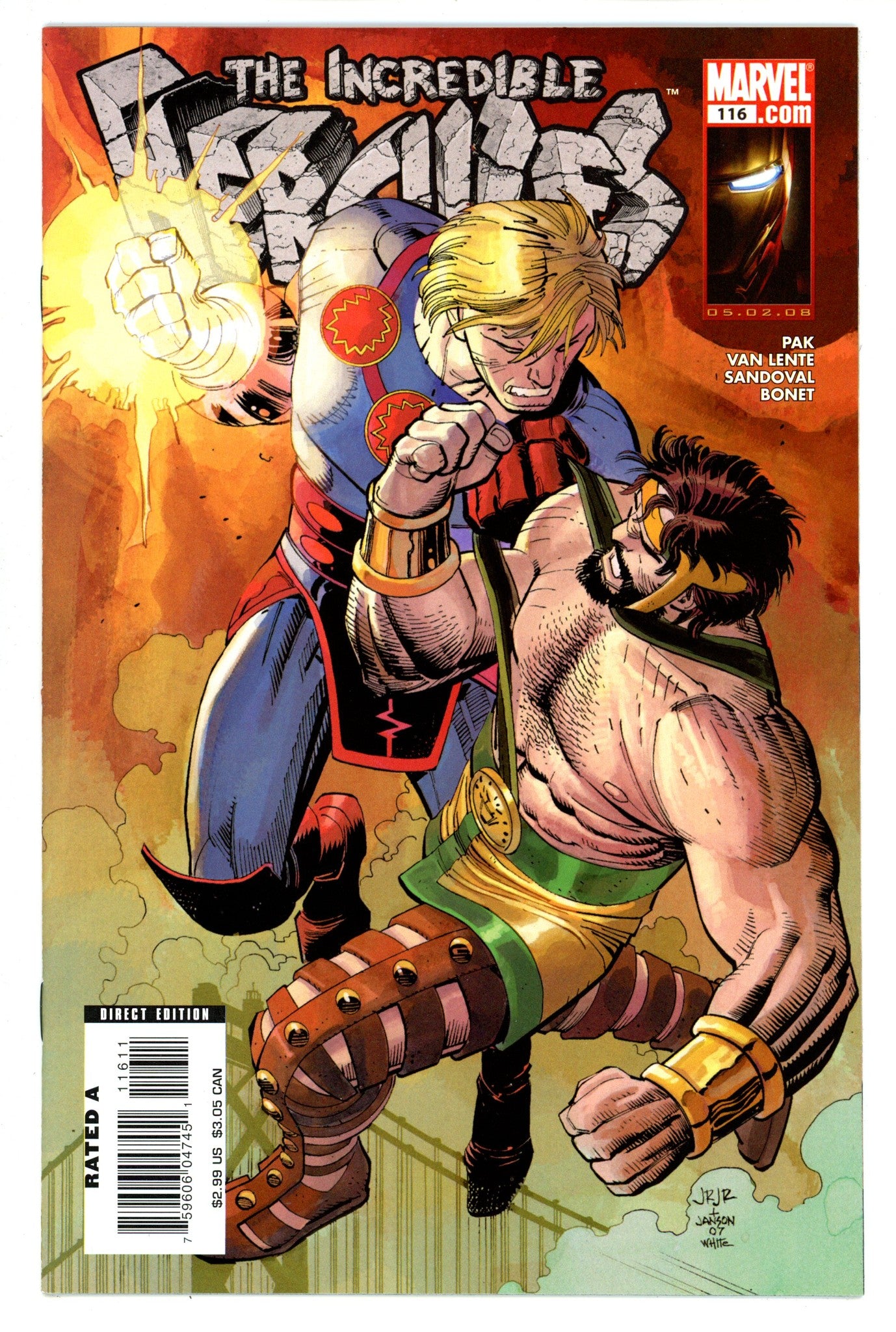 Incredible Hercules 116 High Grade (2008) 