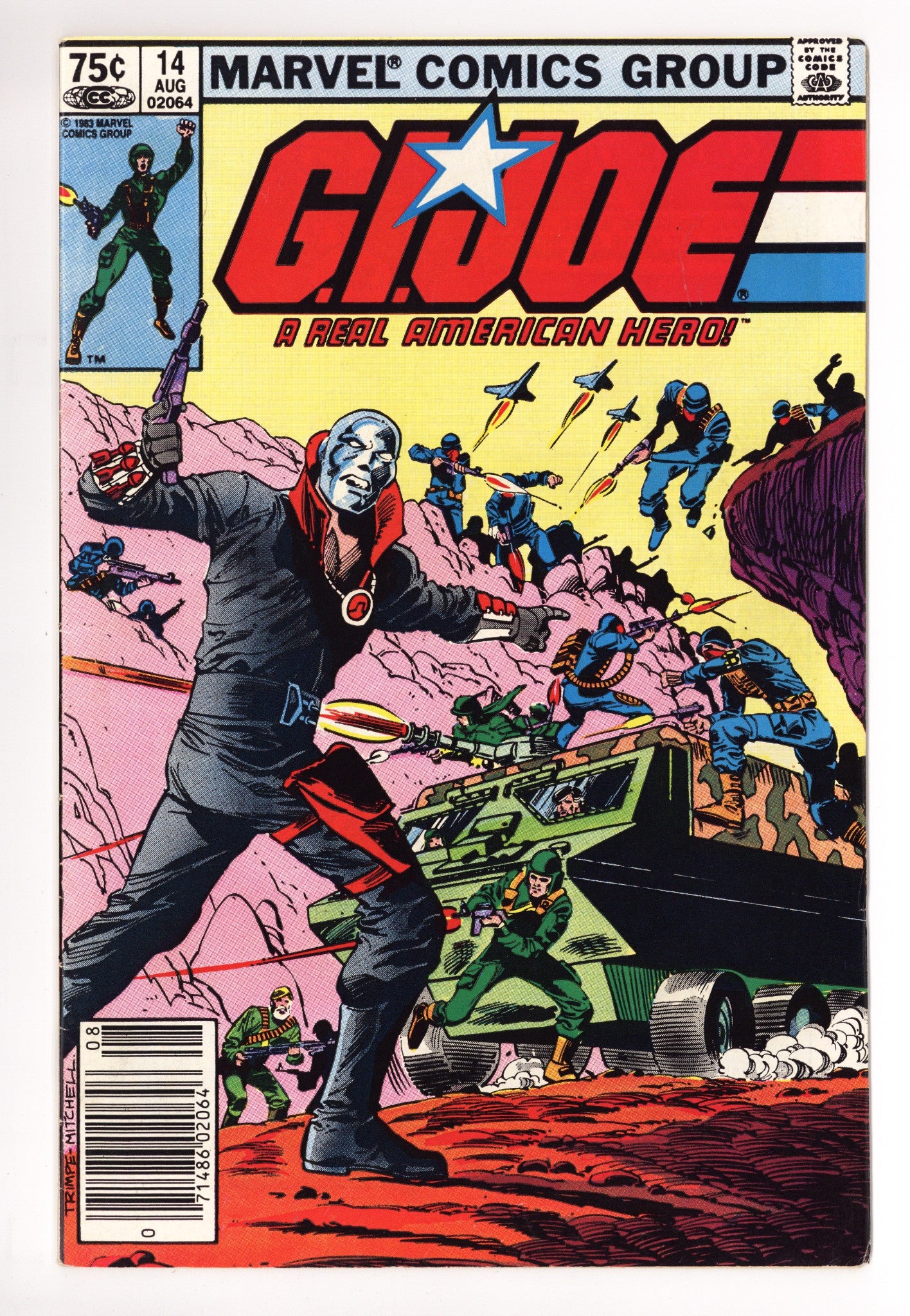 G.I. Joe, A Real American Hero 14 Low Grade (1983) Canadian Price Variant 