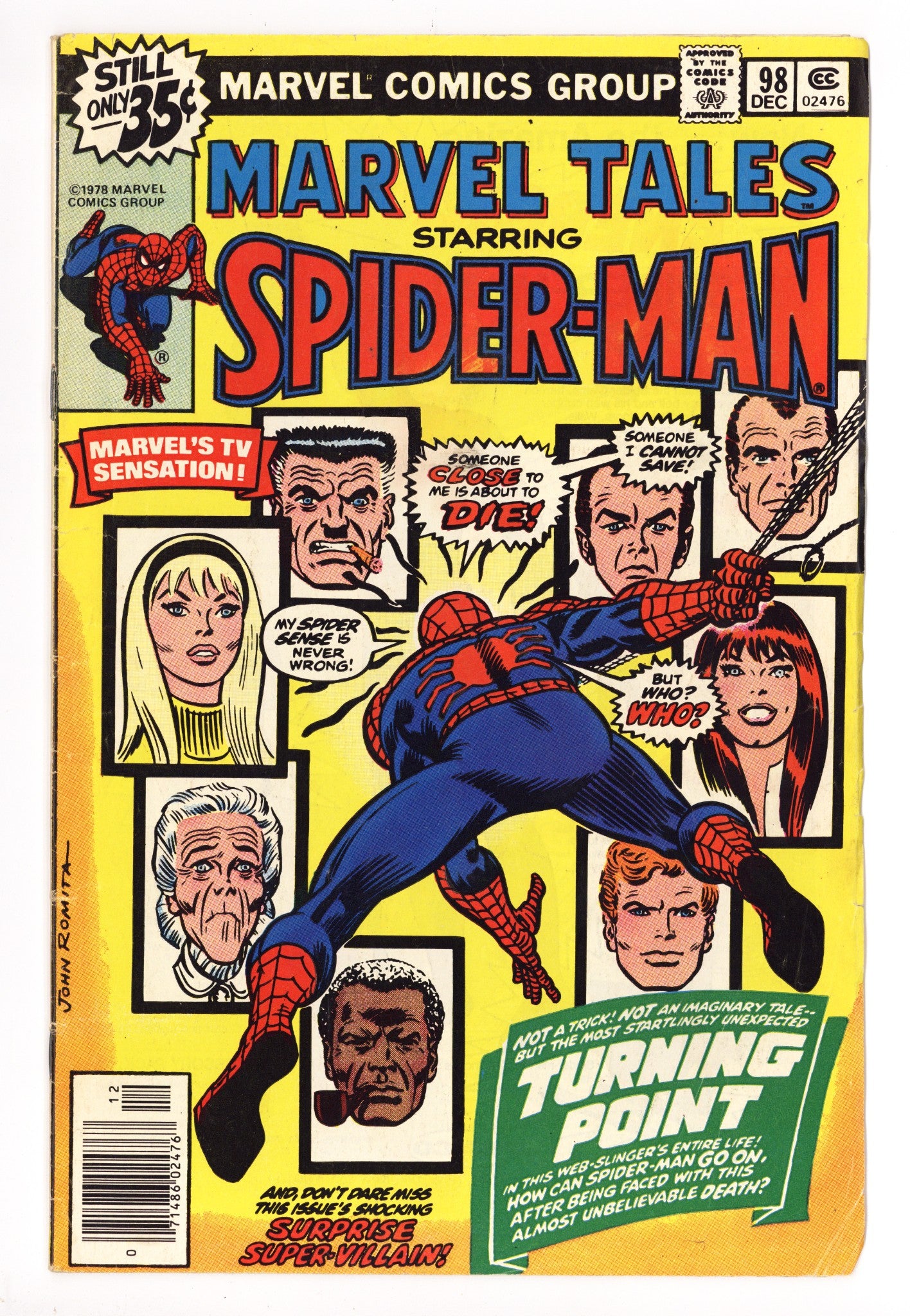 Marvel Tales Vol 2 98 Low Grade (1978) 