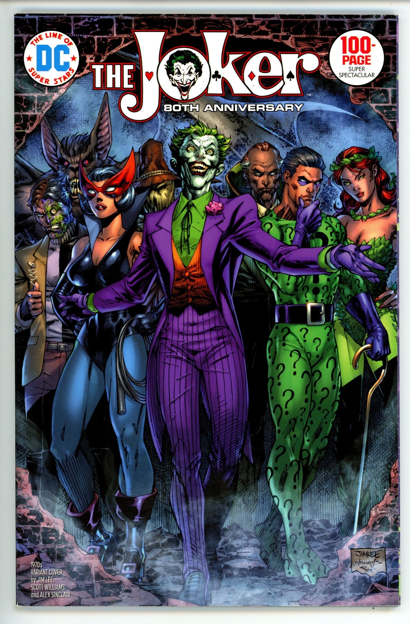 The Joker 80th Anniversary 100-Page Super Spectacular 1 Lee 1970's Variant VF/NM (2020)