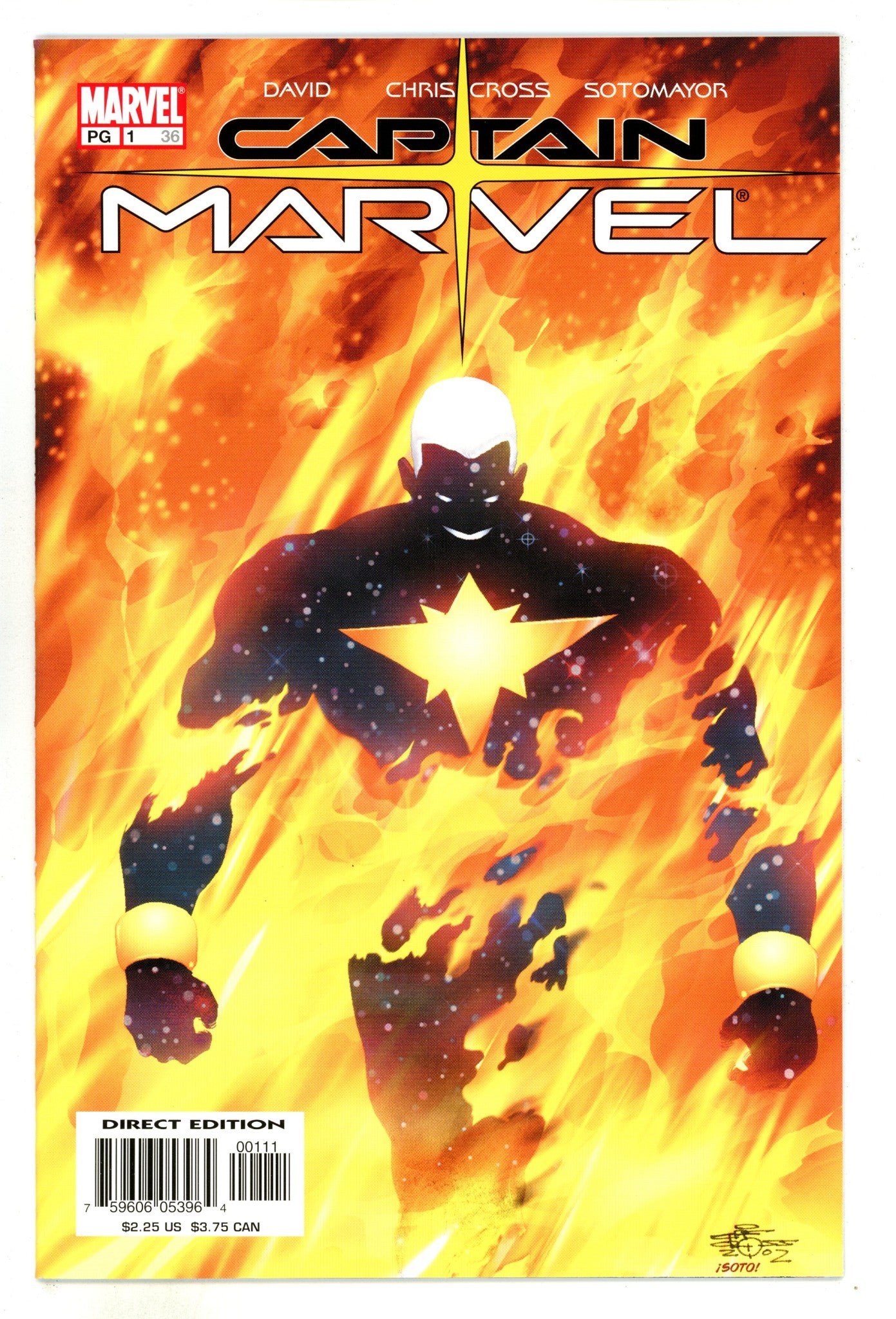Captain Marvel Vol 6 1 (36) High Grade (2002) 
