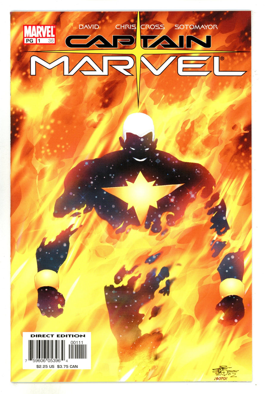 Captain Marvel Vol 6 1 (36) High Grade (2002) 