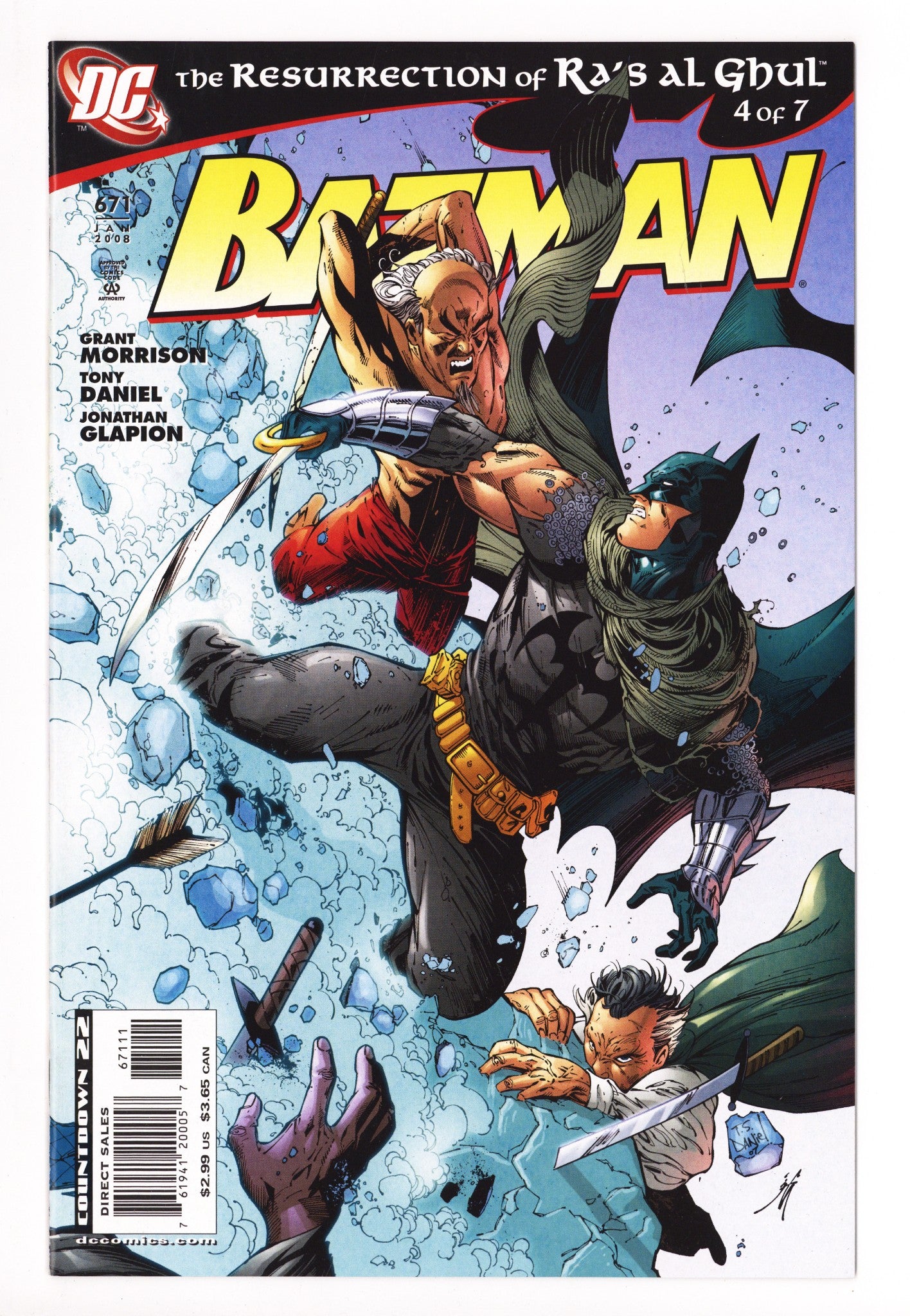 Batman Vol 1 671 High Grade (2008) 