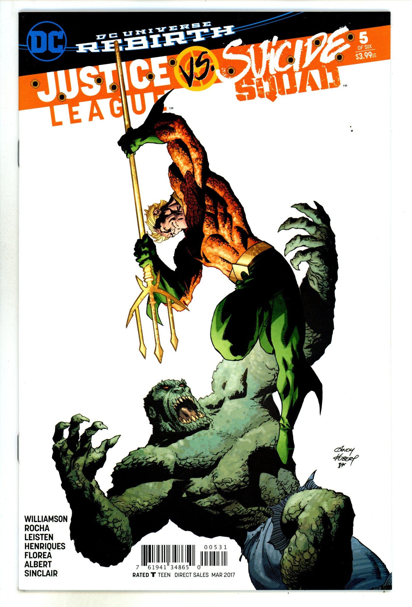 Justice League vs. Suicide Squad 5 High Grade (2017) Kubert Variant 